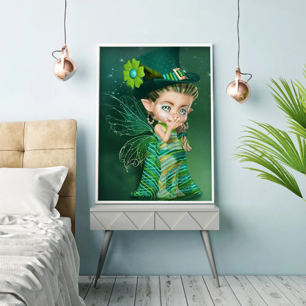 Full Round Diamond Painting 30*40cm - Big Eyes Doll