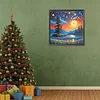 Diamond Painting-DIY Full Round Drill Lakeside Sunset