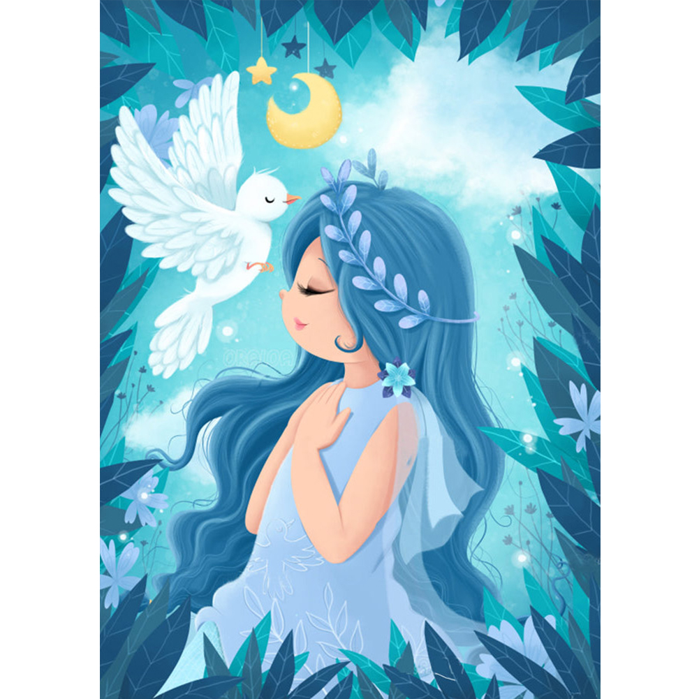 

Fairy Tale Princess - Round Drill Diamond Painting - 30*40CM, 501 Original