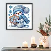 Snowman - Crystal Rhinestone Diamond Painting