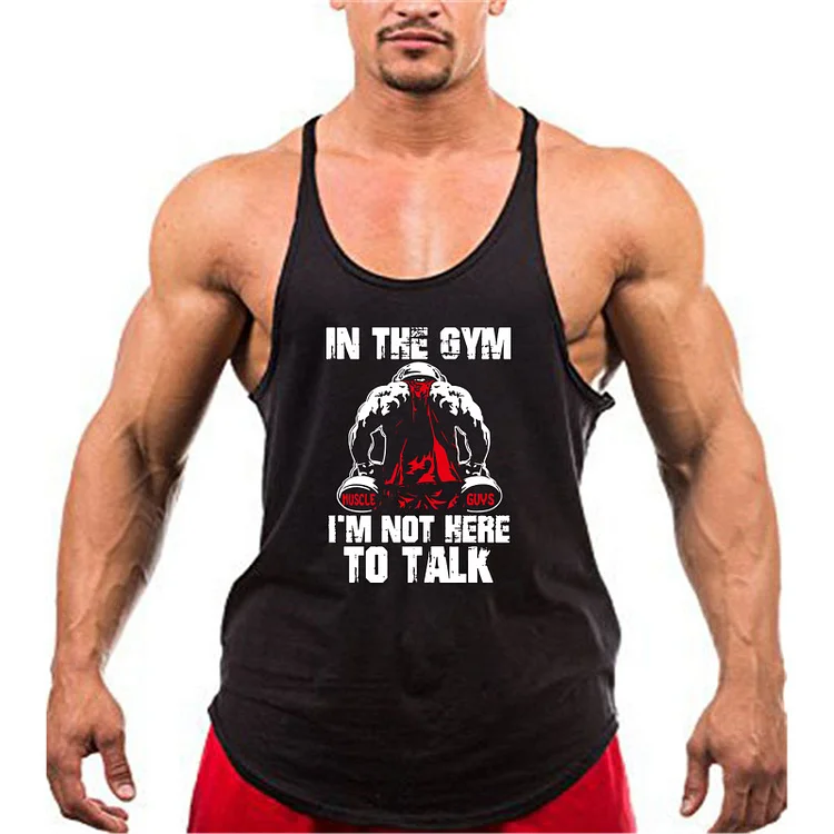 Stringer Tank Top Gym Bodybuilding Fitness Vest at Hiphopee