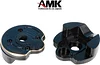 AMK 1/10 Capra Brass Counter Weight Axle Housing Black Coating for Axial Capra RC Crawler 1/10 SCX10 III Capra Unlimited Trail Buggy UTB10 RTR 1.9 4WS Upgrade Part (E- 3-in-1 Capra Brass Part)
