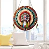 (US Only)Acrylic 2D Flat Indian Shield DIY Hanging Diamond Art Kits Wall Door Decoration