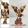 DIY Knight Angel Diamond Painting Wooden Desktop Decor
