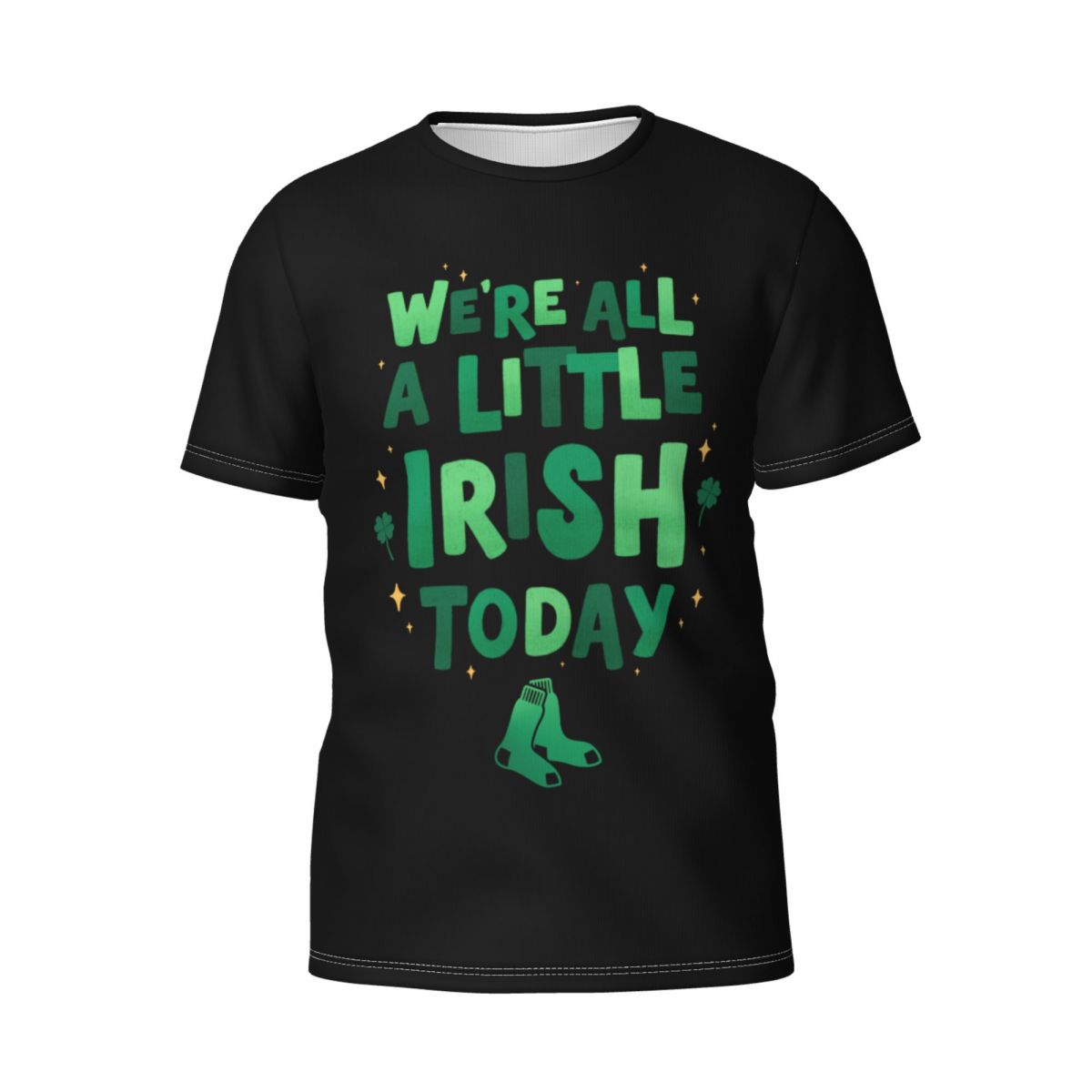 Boston Red Sox We're All A Little Irish Today T-Shirt Men's