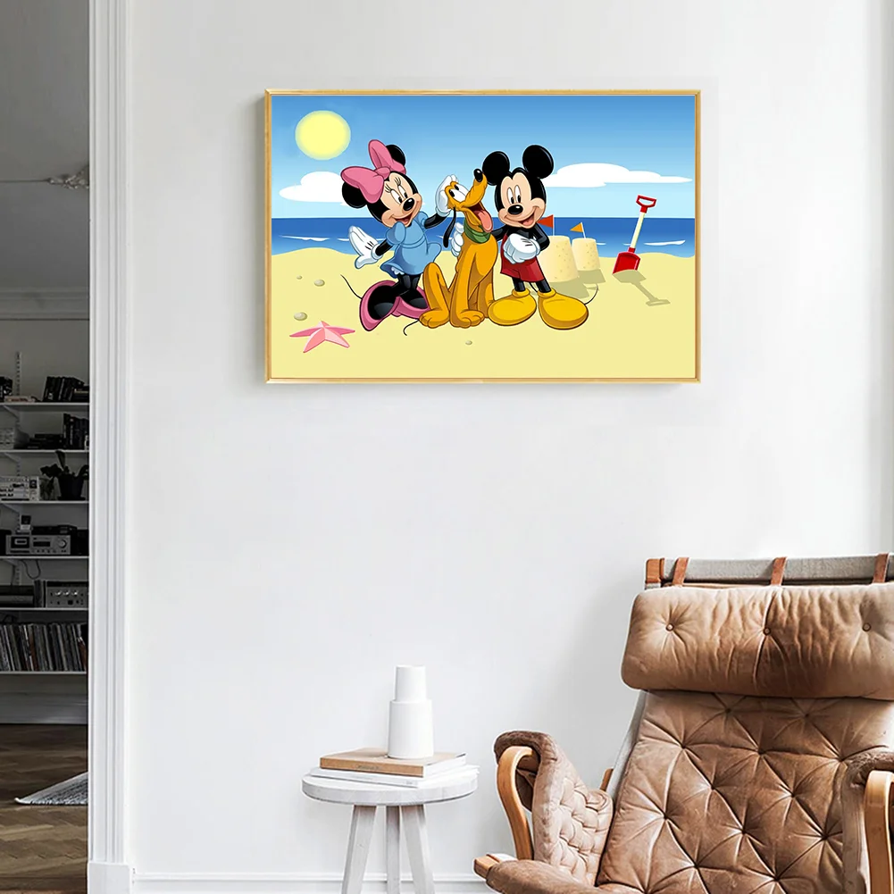 Random Pattern 5D DIY Full Round Diamond Painting Mosaic Beadwork