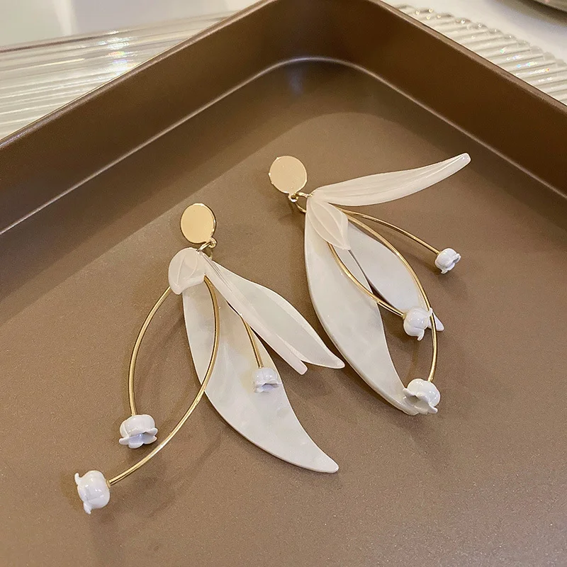 Flower Petal Earrings