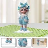 Diamond Painting Cute Girl Desktop Ornaments Kit for Home Office Decor