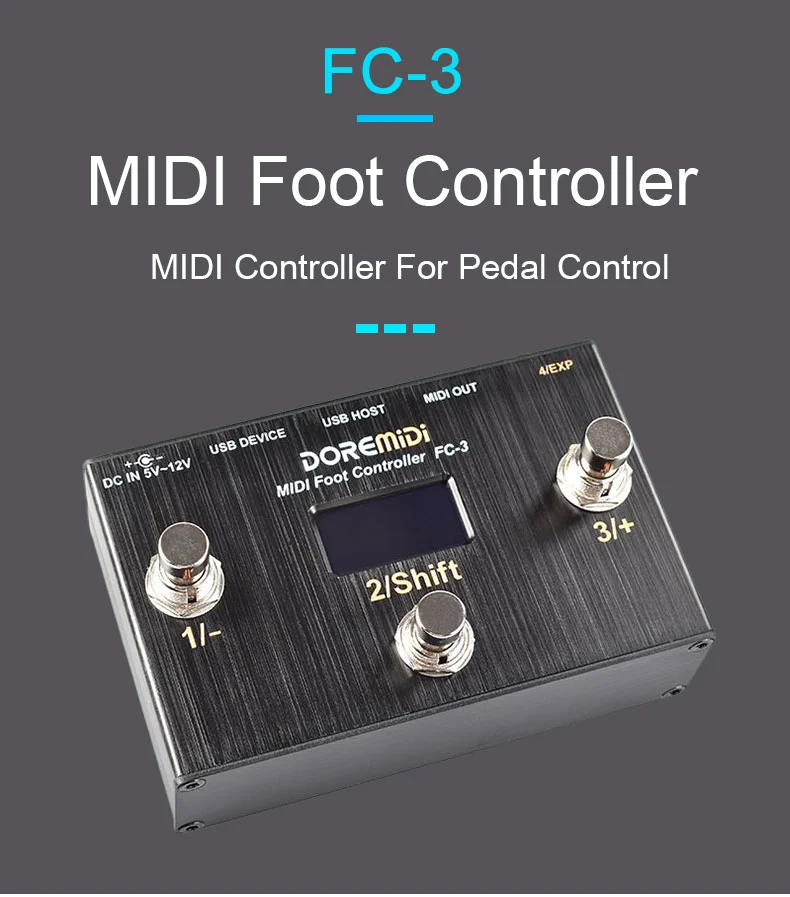 MIDI Foot Controller FC-3