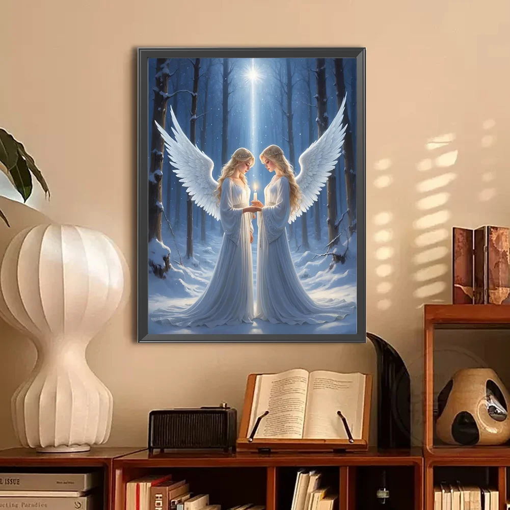 Full Round Diamond Painting 30*40cm - Praying Girl