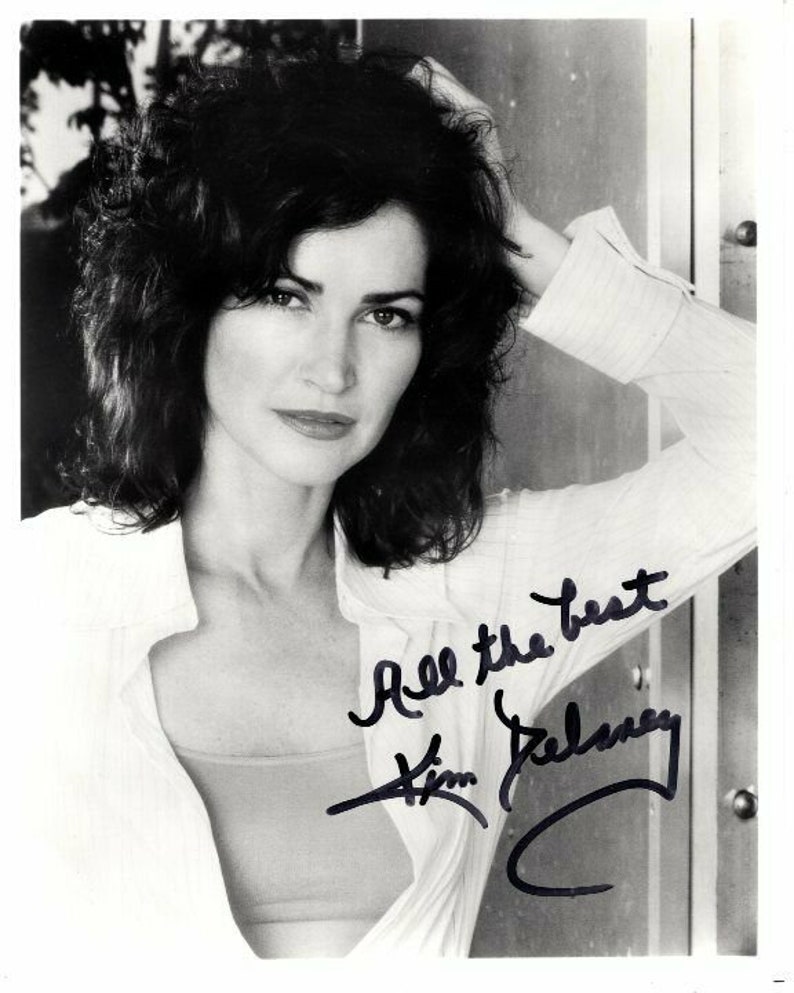 Kim delaney signed autographed Photo Poster painting