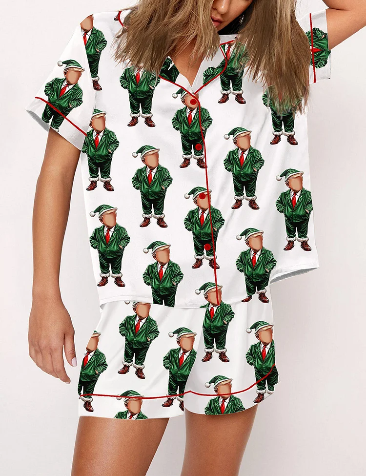 Women's Print Pajama Set