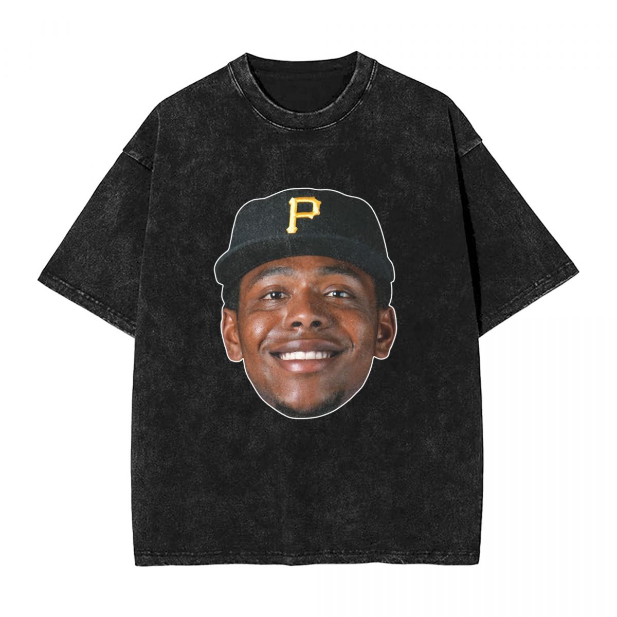 Pittsburgh Pirates Ke'Bryan Hayes Vintage Oversized T-Shirt Men's