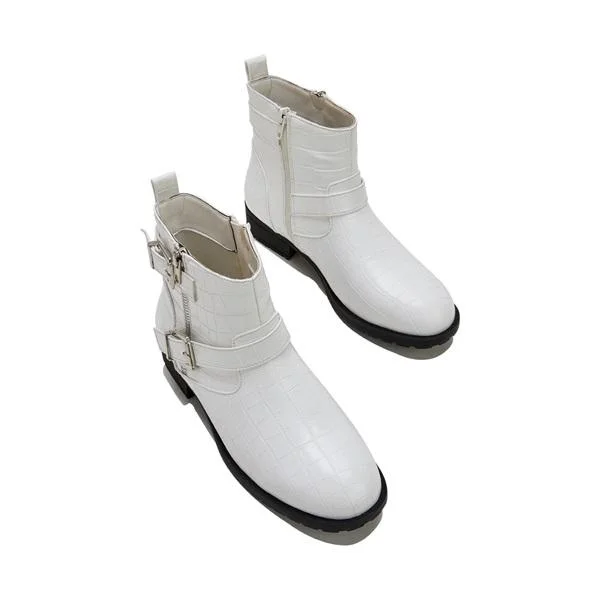 Women's Side Zipper Wide Fit Boots