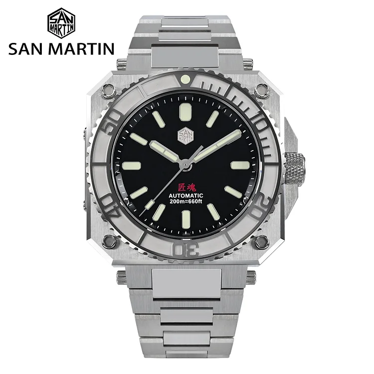 San Martin Original Design Limited Edition Automatic Mechanical SN0010-G San Martin Watch san martin watchSan Martin Watch