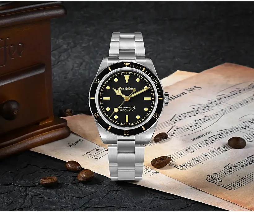 san martin sn004g|Buy San martin watch |San Martin 6200 Retro Sub