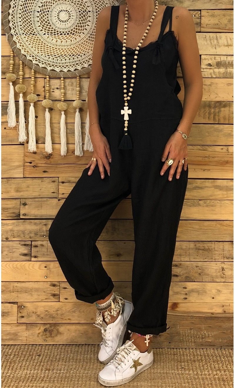 Women sexy pocket backless jumpsuit 2022 summer new