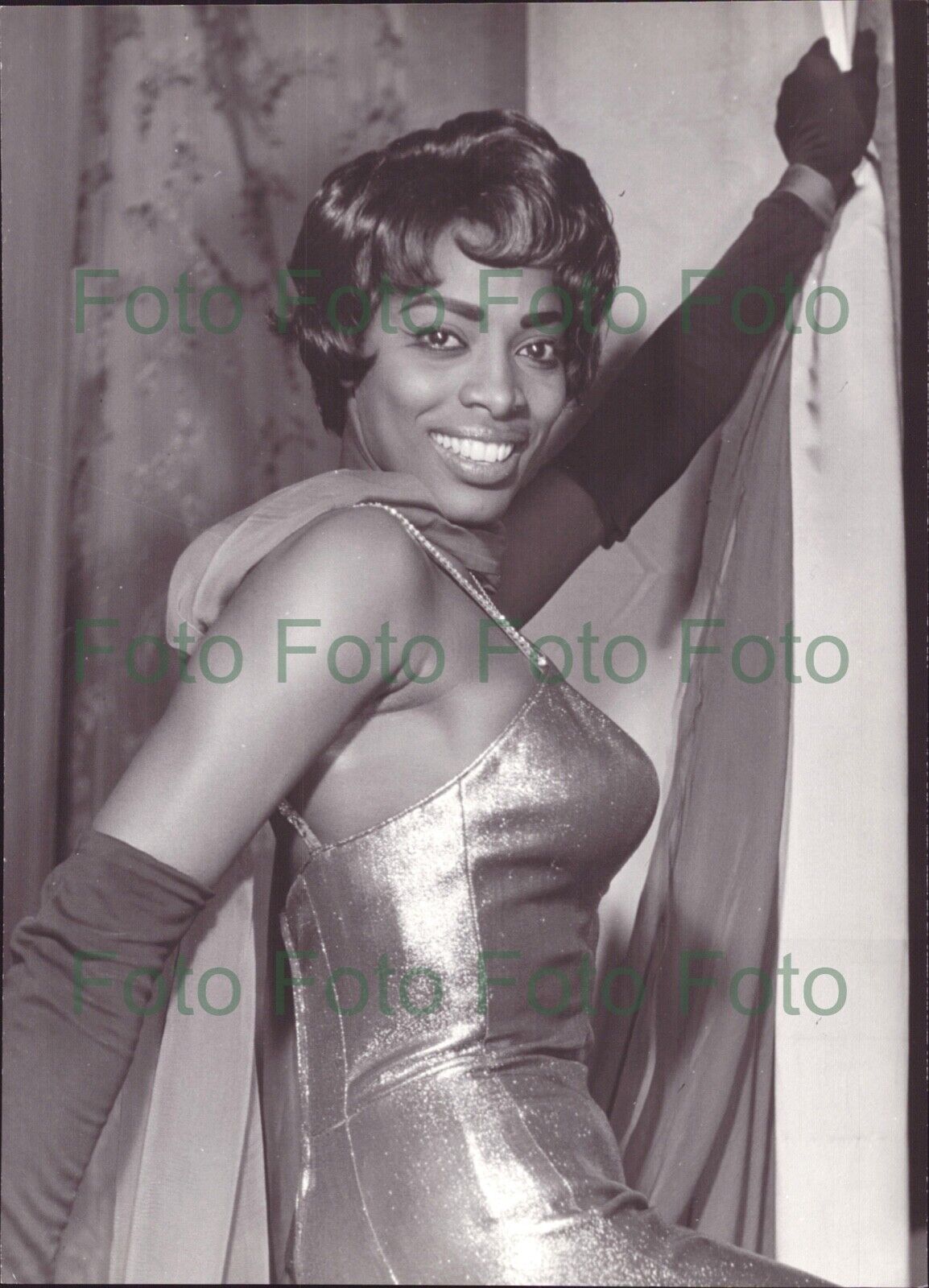 Ketty Lester US R&b-s?ngerin And Film Original Vintage Press Photo Poster painting (TV-1043 +