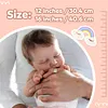 12"&16" No Joint More Flexible Realistic Baby,Reborn Full Liquid Silicone Baby Doll Girl Theresa With Realistic Belly Button and Birth Mark - RBBI-Myrebornbabydoll&reg; Myrebornbabydoll&reg;