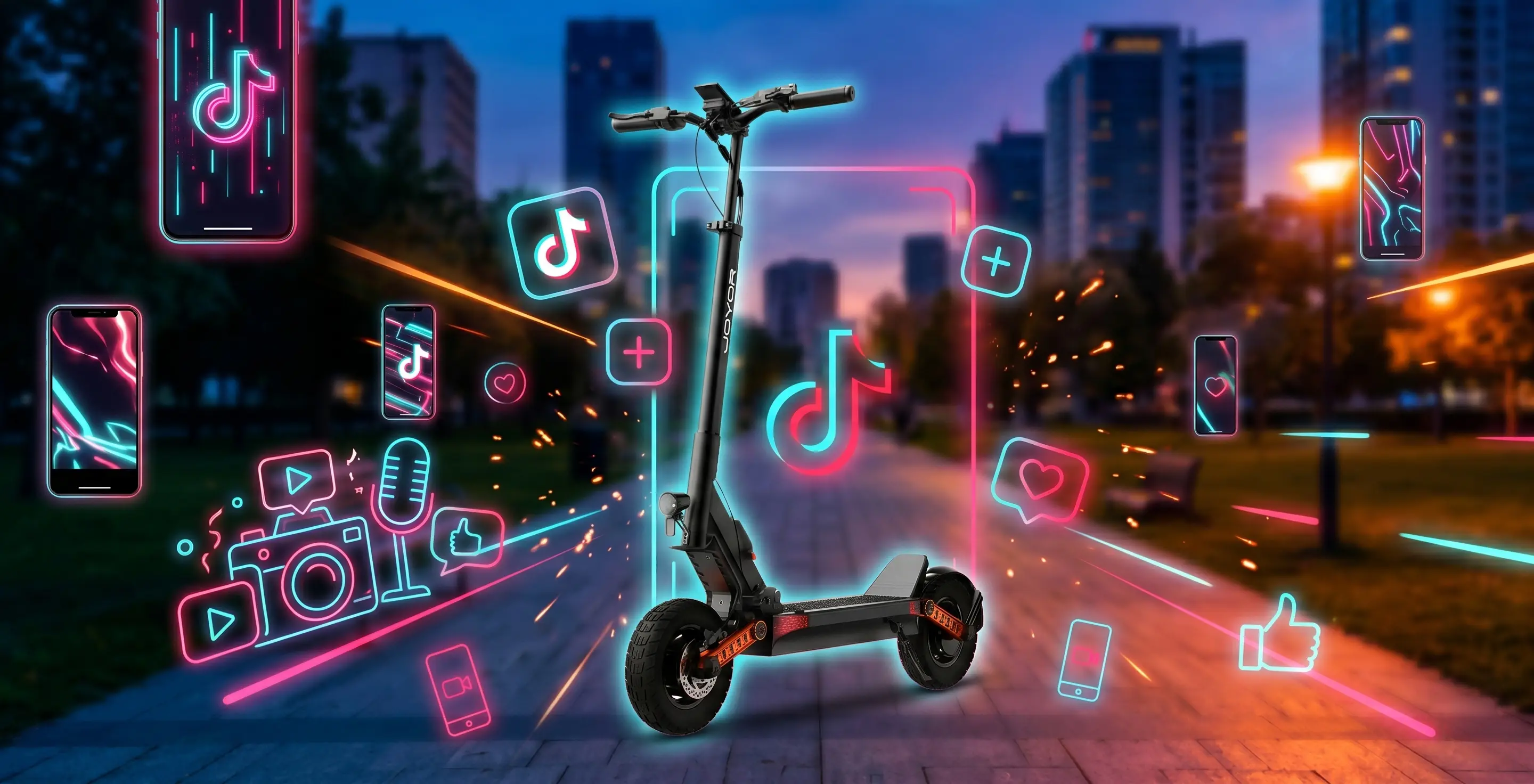 Joyor TikTok Challenge Banner