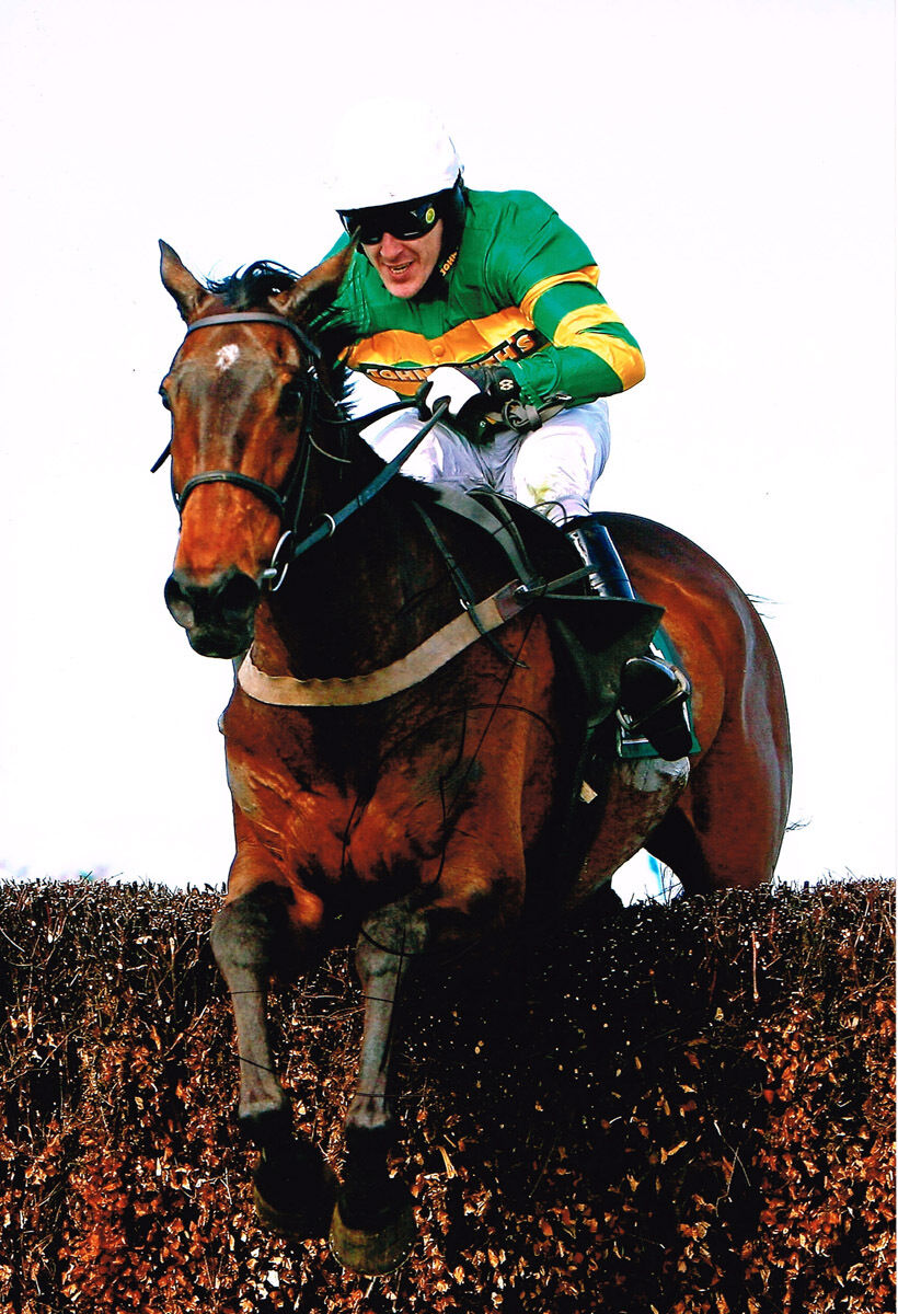 Tony AP McCoy IN PERSON SIGNED Autograph on 12x8 Photo Poster painting AFTAL COA Champion Jockey