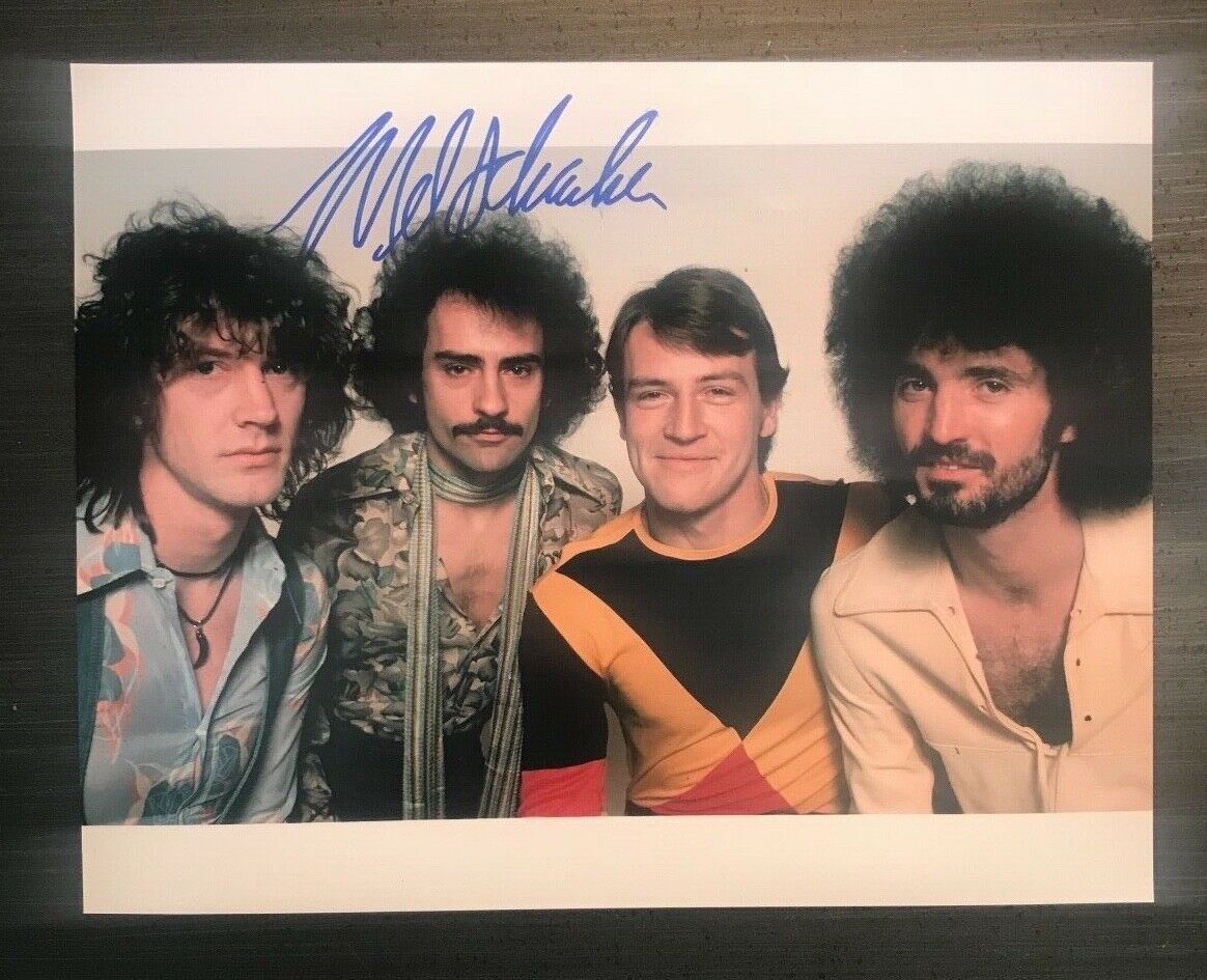 * MEL SCHACHER * signed 11x14 Photo Poster painting * GRAND FUNK RAILROAD * PROOF * 4