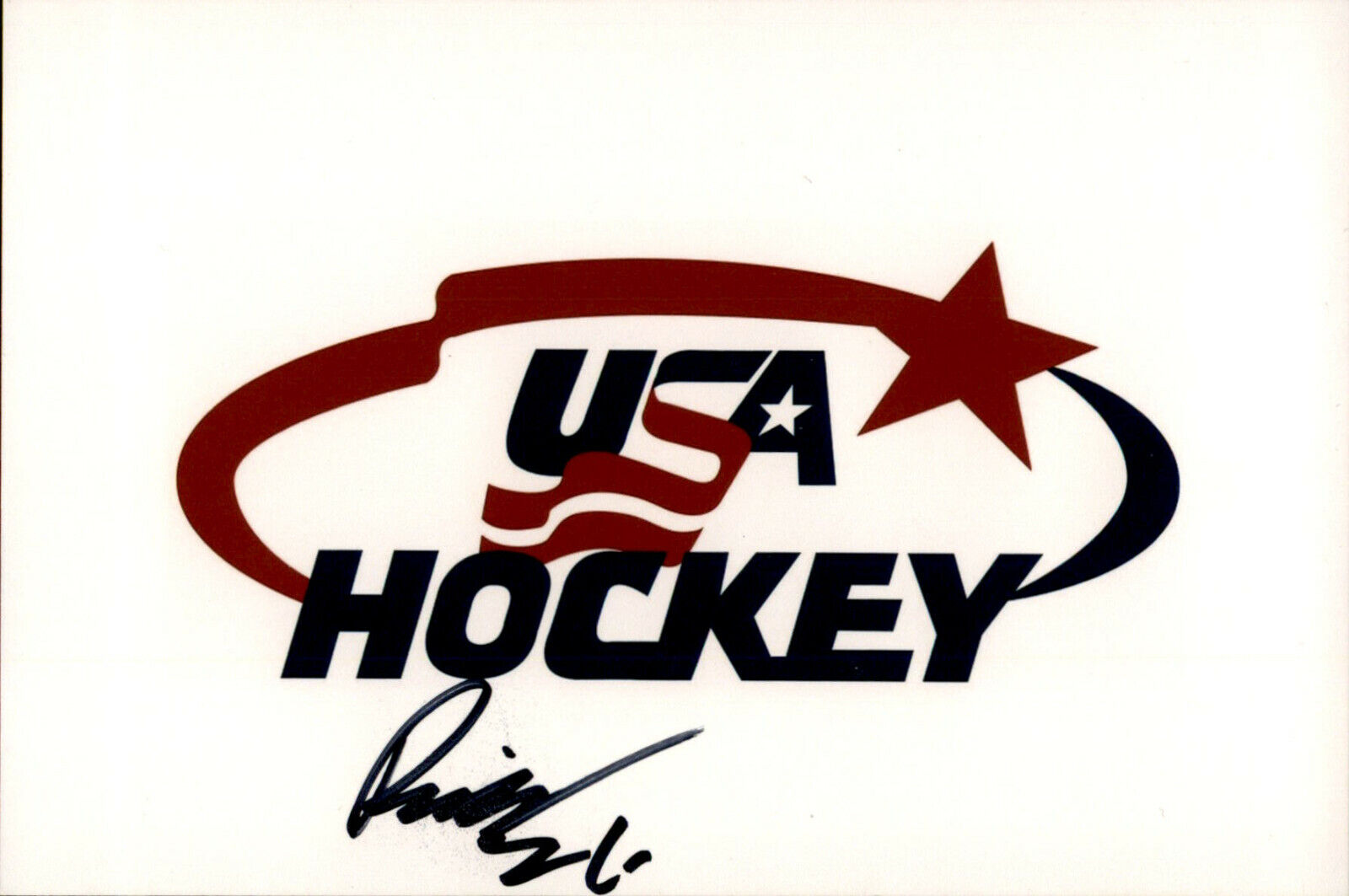 Brock Hill SIGNED 4x6 Photo Poster painting TEAM USA / SAGINAW SPIRIT