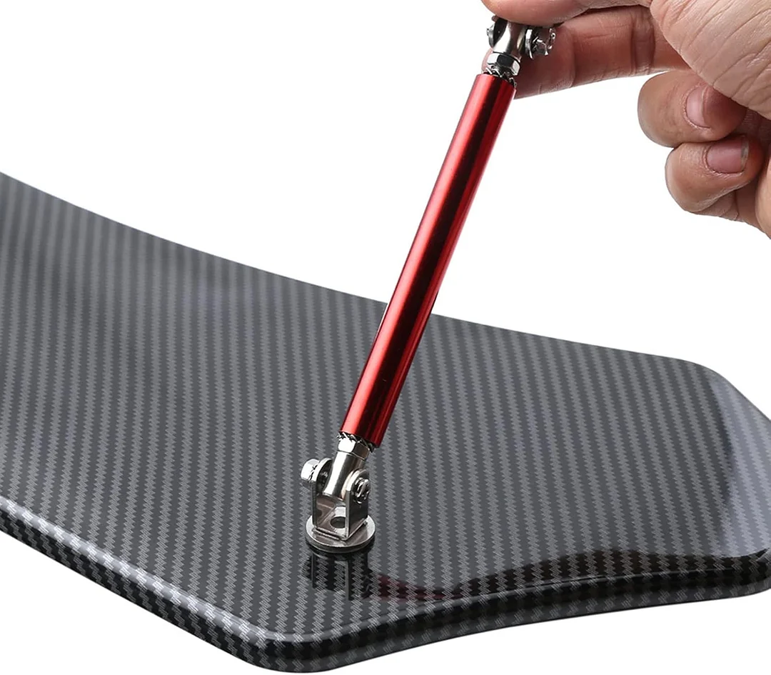 Front Bumper Lip Splitter Diffuser Strut Rod Tie Bars Splitter Support Rods 