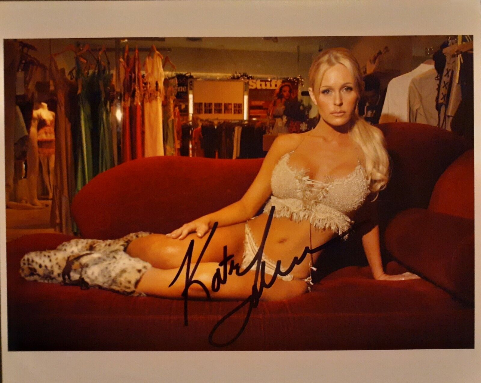 Katie lohmann signed 8x10