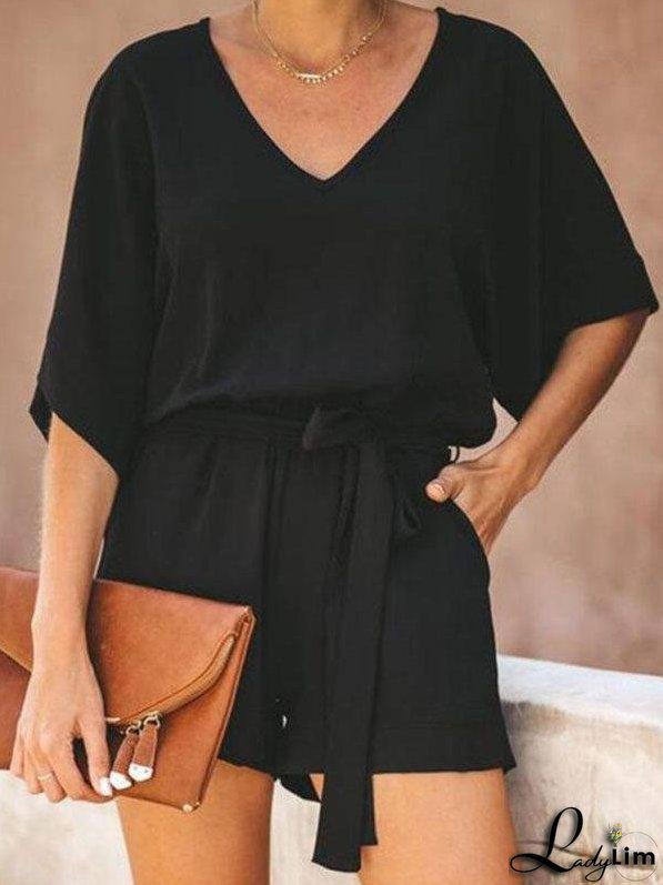 Classic and comfortable summer Jumpsuit