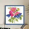 Butterfly - 9CT Partial Beaded Cross Stitch Kit(27x27cm)