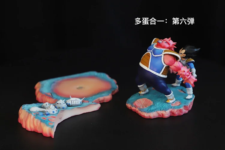 Long Mao Studio - Dragon Ball Goku Vegeta Dodoria Recoome Statue(GK)-