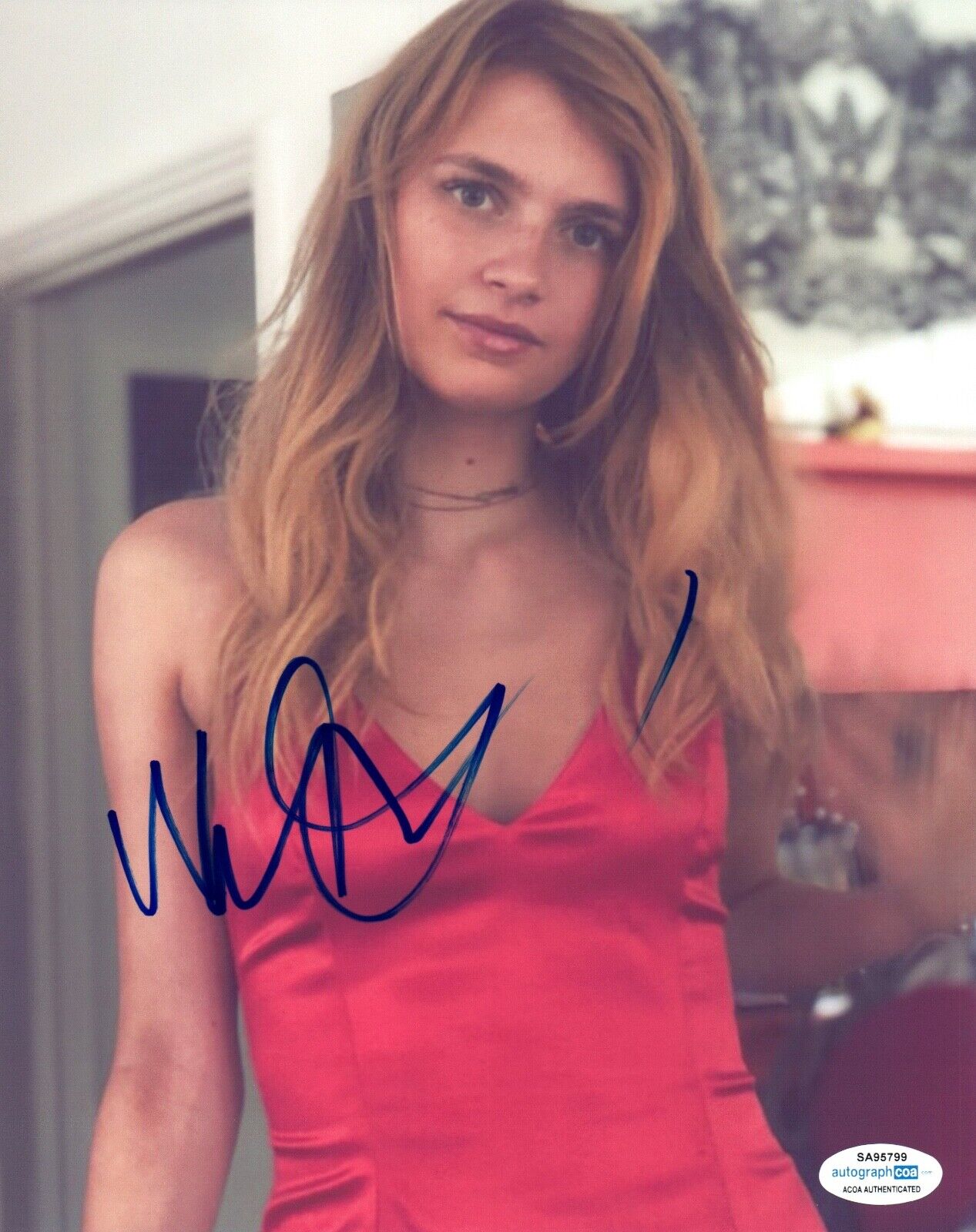 Nell Tiger  Signed 8x10 Photo Poster painting Servant Game of Thrones Actress ACOA COA