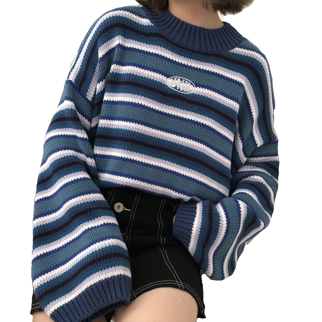 VINTAGE OVERSIZE KNITTED