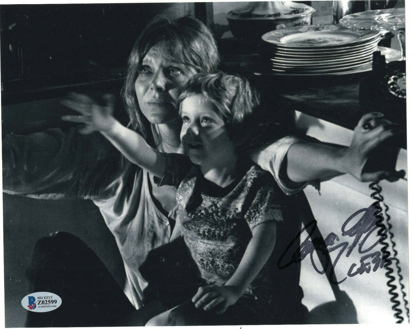 Cary Guffey Signed Close Encounters Third Kind 8x10 Photo Poster painting w/Beckett COA Z02599