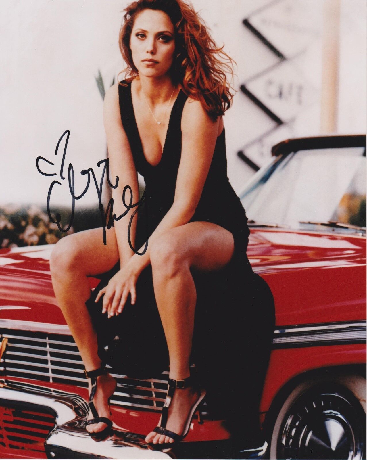 Elizabeth Berkley Autographed 8x10 Photo Poster painting with CoA