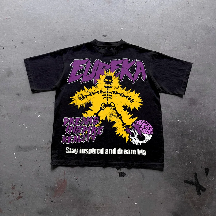 New Style Inspires You Vintage Old Graphic 100% Cotton T-Shirt