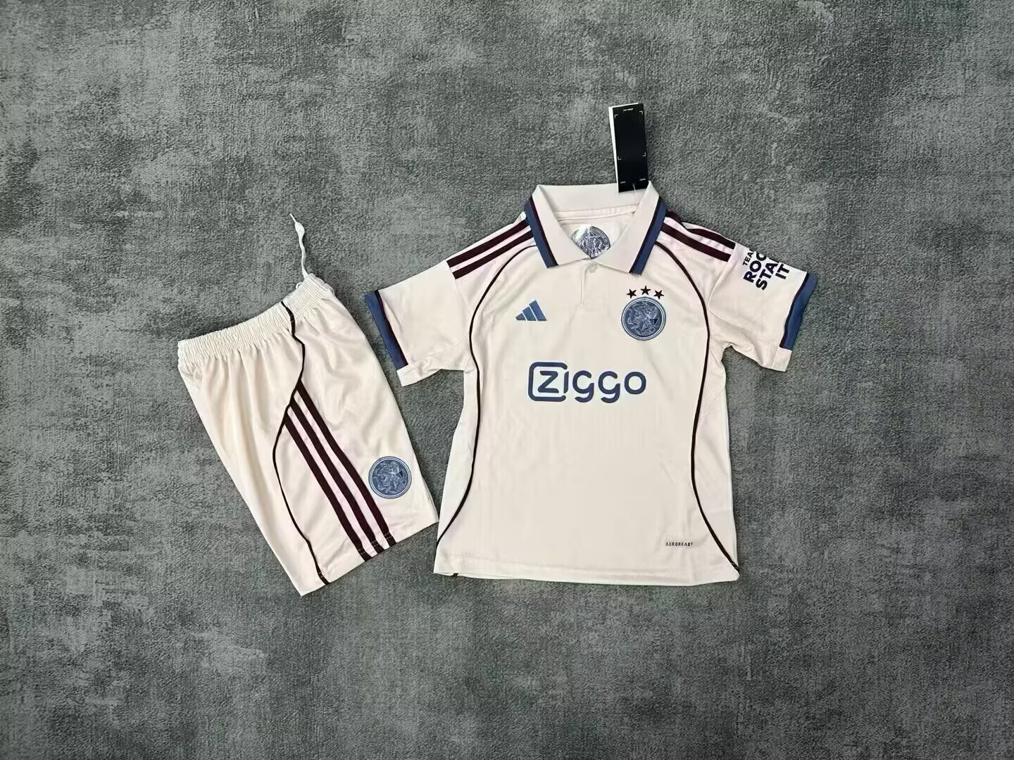 25/26 Ajax Third away Kids Kit Thai Quality Football Jersey