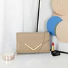 Abendtasche Damen Clutch PU Leder Envelope Tasche Handtasche mit Kette Kleine Umh&auml;ngetasche Achseltasche Portemonnaie Tasche Unterarmtasche f&uuml;r Hochzeit Tanzparty Bankett