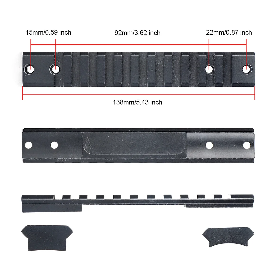 ohhunt&reg; Remington 700 Rifles Short Action Picatinny Rail