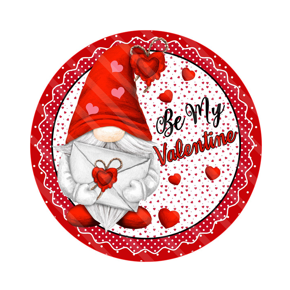 

35*35CM - Round Drill Diamond Painting - Valentines Day Goblin, 501 Original