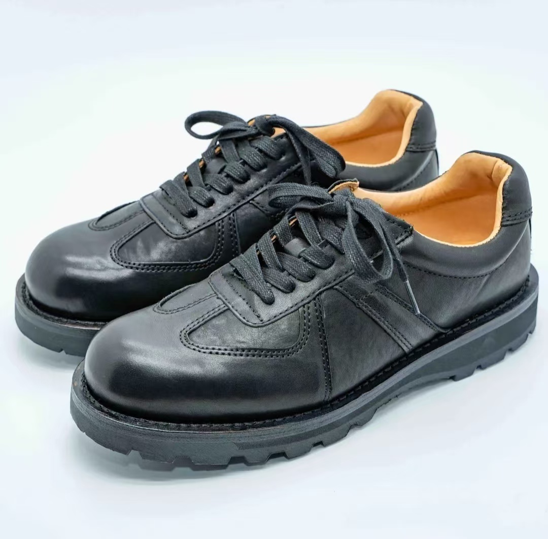 SB191 Horsehide/Cowhide Training Sneakers For Men  GOOCCIO   
