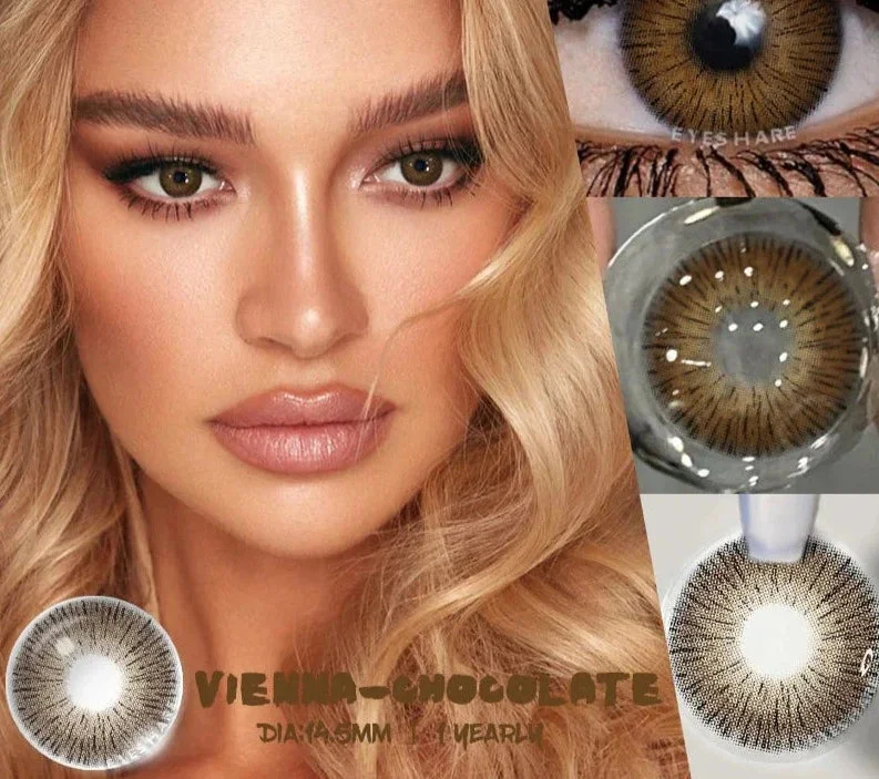 Sdrawing 1pair Colored Contact Lenses for Eyes Natural Look Gray Eye Lenses Brown Contact Blue Lenses Fast Delivery Green Lenses