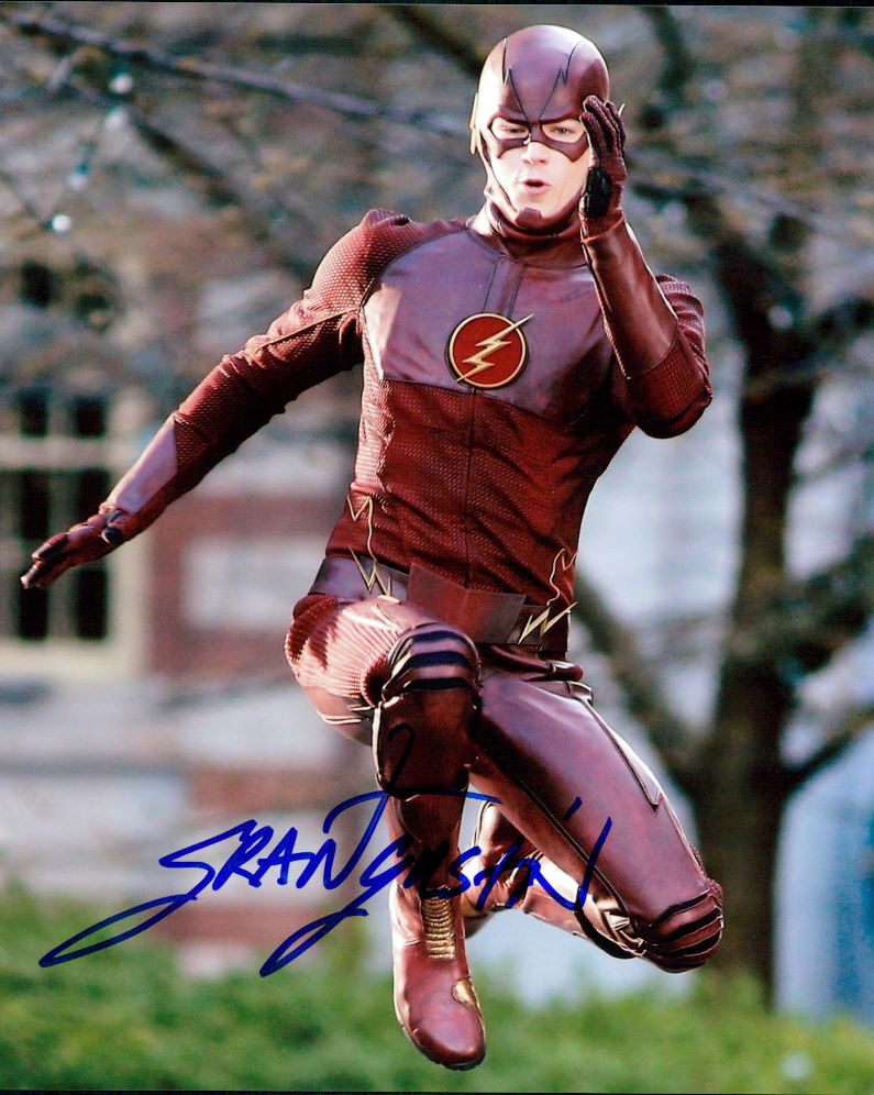 Grant Gustin (The Flash) signed authentic 8x10 Photo Poster painting COA