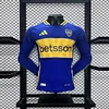 2024/2025 Player Version Boca Juniors Home Long Sleevess Football Jersey 1:1 Thai Quality