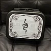 Palace Dark Silver Cast Royal Snake 14 Inch Suitcase Cosmetic Case Student Suitcase--Original Design
