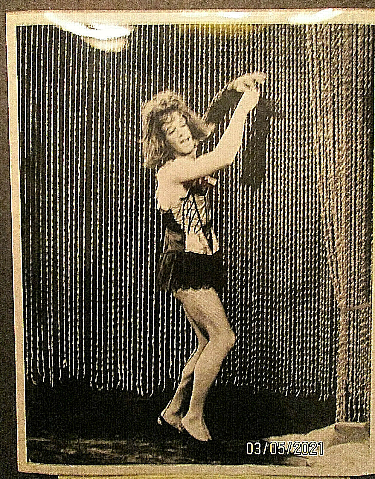 JEAN PAUL BELMONDO (DRAG QUEEN STRIP TEASE) ORIGINAL 1965 VINTAGE Photo Poster painting