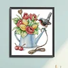 Spring Bouquet -14CT Counted Cross Stitch Kit(29*31cm)
