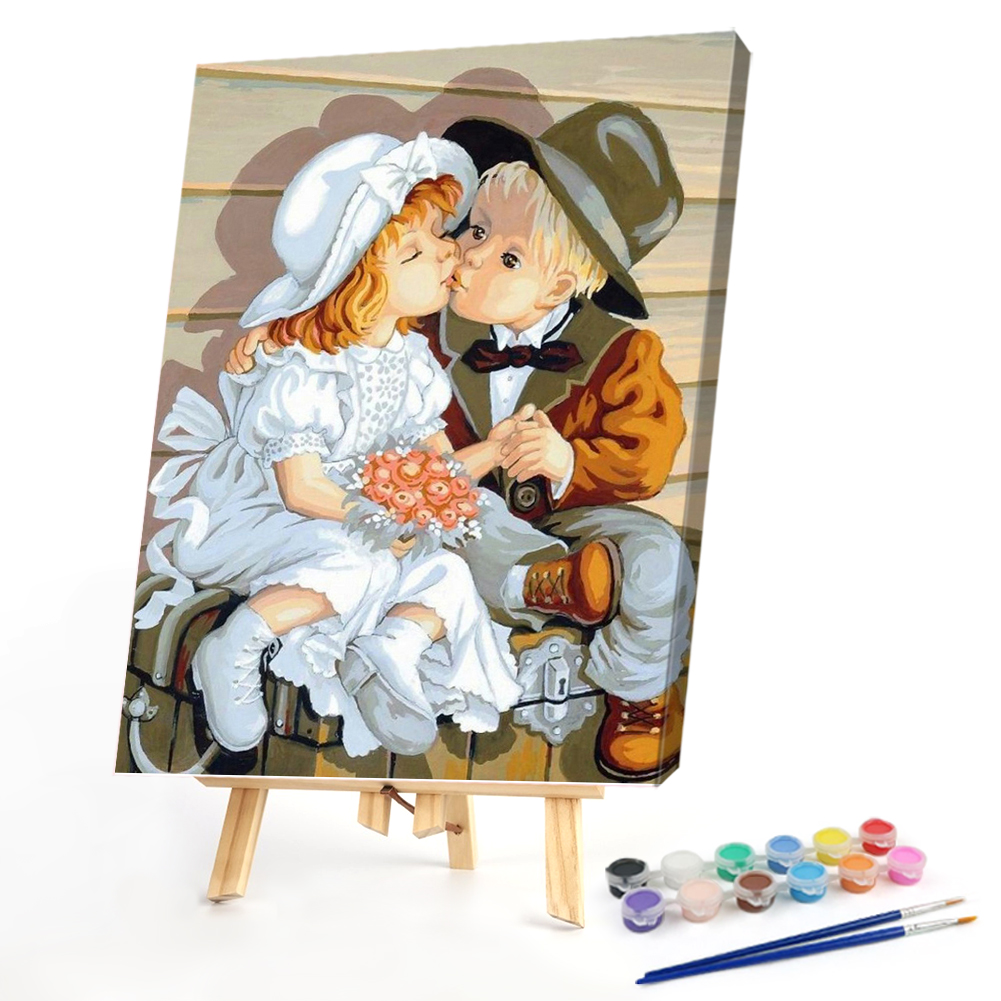 

40*50CM - Paint By Numbers - Carton, 501 Original