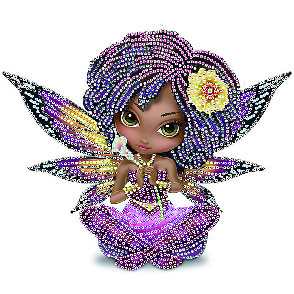 

Flower Fairy - Special Shaped Diamond Painting - 30*30CM, 501 Original